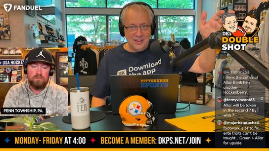 DK's Double Shot of Steelers: Believe in Allar? taken in Pittsburgh (Videos)